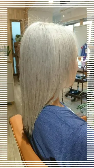 ミディアム セミロング ロング カラー SAI hairgardenのヘアスタイル