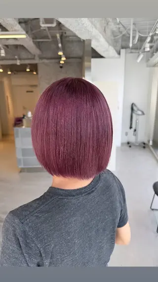 ショート カラー ヘアアレンジ EIGHT/ 琉聖のヘアスタイル