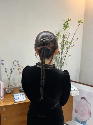 ヘアアレンジ chika/艶カラー /似合わせカラーのヘアスタイル