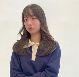 セミロング 【シクネ】ユウダイ お顔まわりカット💎のヘアスタイル