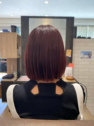 ミディアム 吉野 実彩のヘアスタイル