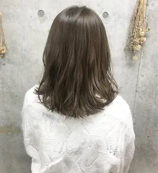 ミディアム カラー ヘアアレンジ Satsuki ✂︎♡のヘアスタイル