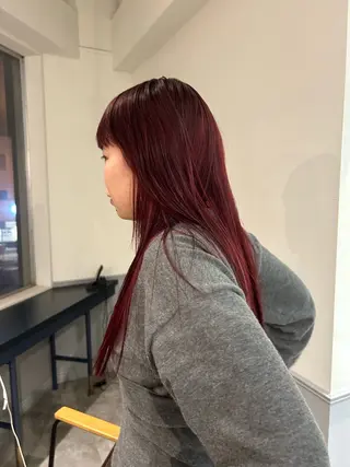 ロング 薄暮 マツイ レンのヘアスタイル