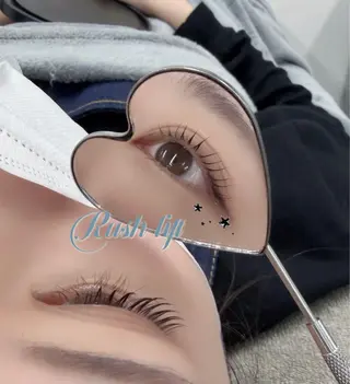 マツエク・マツパ B☆STAR kurumi束感🎀のマツエク・マツパデザイン