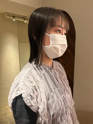 ミディアム ⌇🌹透明感カラー 🌹ᴍᴇɢᴜᴍɪ ⌇のヘアスタイル