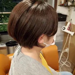 ショート spa hair ark 富井直美のヘアスタイル