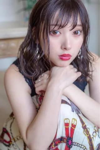 ミディアム 代表山口ひな 髪質改善のプロのヘアスタイル