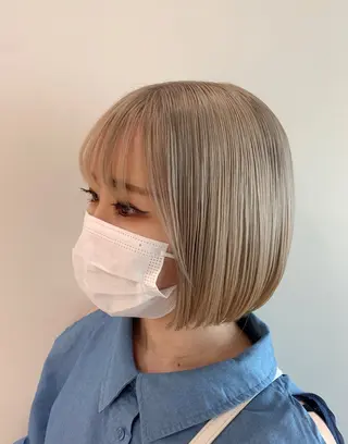 ショート カラー [渋谷美容師] 玲弥のヘアスタイル