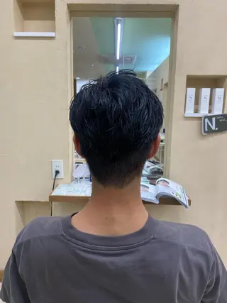 カラー メンズ 高野 健二のヘアスタイル