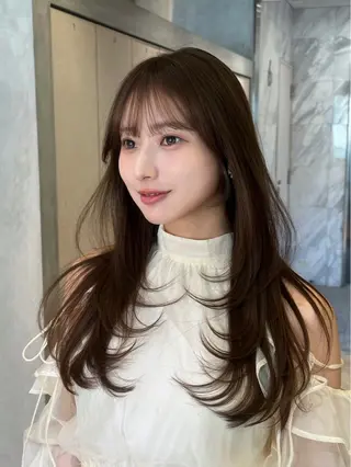 ロング 髪質改善レイヤー/ ボブたんの翔太のヘアスタイル