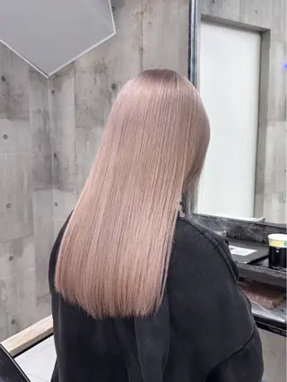 カラー ふじわら あんなのヘアスタイル