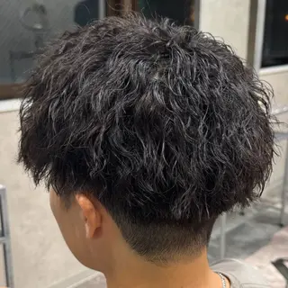 ショート パーマ 優太朗/仙台/メンズ /波巻き/ツイスパ/のヘアスタイル