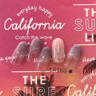 ネイル tRING＊ しいの木台のネイルデザイン