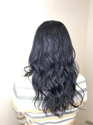 ロング ブリーチ毛対応酸性 ストレート🌈サキのヘアスタイル