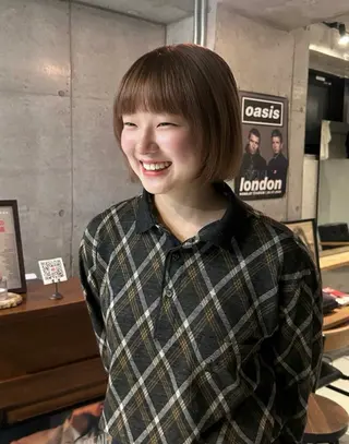 ショート 田中 沙和のヘアスタイル