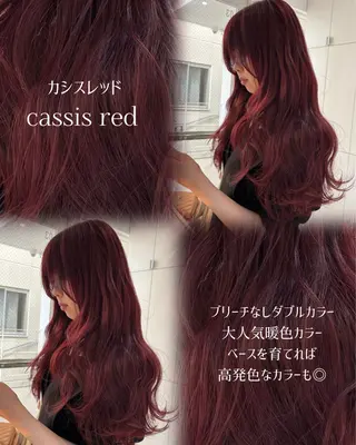 ロング カラー ヘアアレンジ topstylist 🤎川辺晴加🤎のヘアスタイル