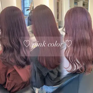 ロング ParveMix 宮﨑 梨里のヘアスタイル