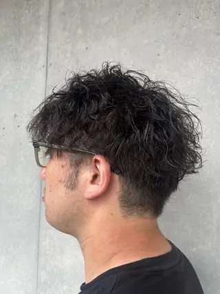 パーマ メンズ メンズ特化型美容師 パーマ/荒井海音のヘアスタイル