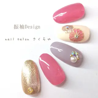 ネイル さくらや❤ パラジェル使用のネイルデザイン