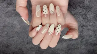 ロング チ まるこのネイルデザイン