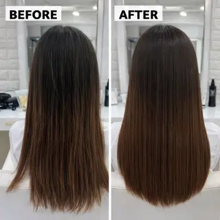 ロング 🫧髪質改善 縮毛矯正特化🫧中西のヘアスタイル