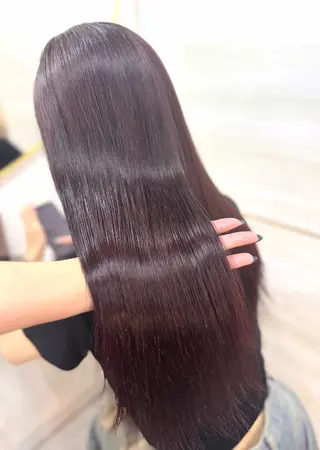 ロング カラー 🩶鈴木茉奈🩶艶髪 /透明感/暖色カラーのヘアスタイル