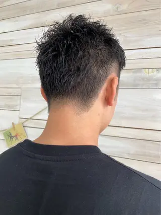 カラー メンズ attrait茅ヶ崎 関根美歩のヘアスタイル
