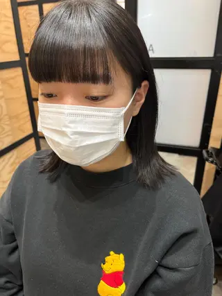 カラー パーマ ヘアアレンジ メンズ キッズ ネイル マツエク・マツパ アイブロウ 久木原 ゆりのヘアスタイル