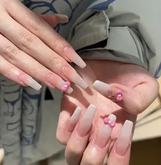 ネイル By moonネイル 🌷ワンホン/韓国風のネイルデザイン