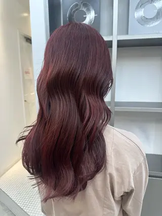 ミディアム カラー パーマ ヘアアレンジ 暖色💖ツヤ髪💖 masae🌼のヘアスタイル