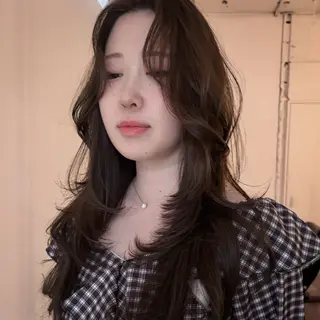 ロング カラー 艶カラー🫧 猿渡 響のヘアスタイル