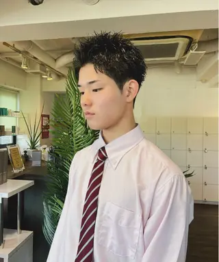 ショート パーマ メンズ メンズスタイル /メンズパーマ/須藤のヘアスタイル