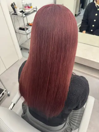 ロング カラー 🎀ブリーチ🎀栄 艶カラー/yukiのヘアスタイル