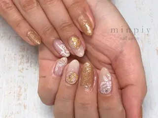 ネイル 𖡼 yumenoのネイルデザイン