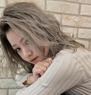 セミロング 渡辺 淳弘のヘアスタイル