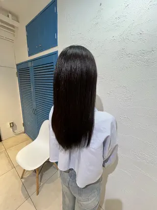 ロング カラー カットモデル募集 リナ🌟のヘアスタイル