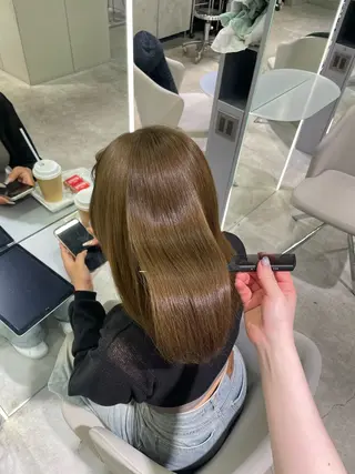 カラー ハイトーン💖/ ✨️モテ艶カラー💎のヘアスタイル