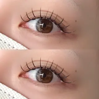 マツエク・マツパ LILY 猪瀬 ෆ‪ LED/パリ/束感のマツエク・マツパデザイン