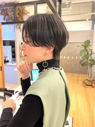 ショート GIEN 末吉 海斗のヘアスタイル