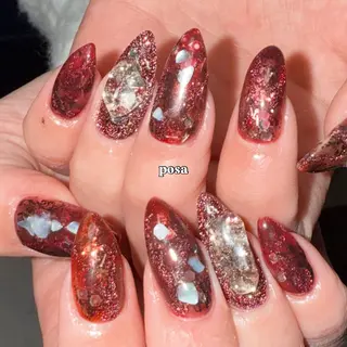 ネイル posa nail モエミのネイルデザイン