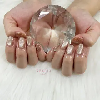 ネイル trunc nail 🌻宮下🌻のネイルデザイン