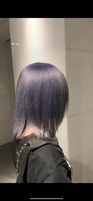 ミディアム カラー れい🫧 ハイトーン特化のヘアスタイル