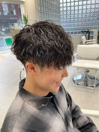 メンズ 無料ショートモデル 募集中❗️秋山ひらいのヘアスタイル