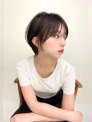 ショート タイチ レイヤー・ショートのヘアスタイル