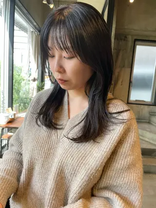 ロング カラー mizuho .のヘアスタイル