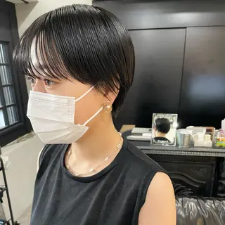ショート カラー ショート・ボブ ・ウルフ✂︎IMAIのヘアスタイル