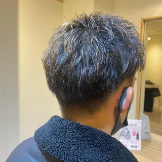 メンズ 金島 青のヘアスタイル