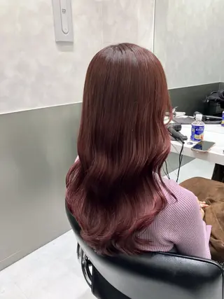ロング カラー 💖ブリーチなし透明 感💖ASAHIのヘアスタイル