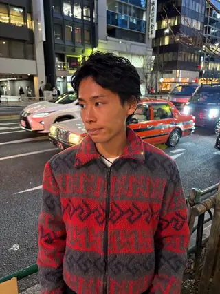 ショート パーマ メンズ 💈メンズ短髪特化 ✂︎伊藤大輝💈のヘアスタイル