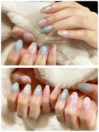 ネイル フルリール 【プライベートサロンのネイルデザイン